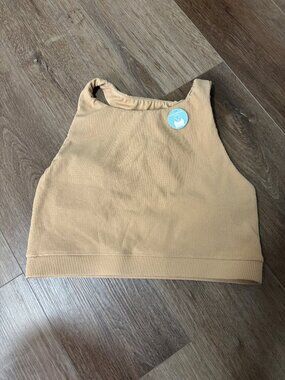 Tone it Up Tan Sports Bra Size XL New